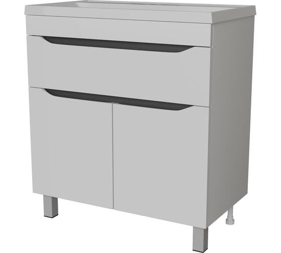 Изображение товара Тумба для ванной MIXLINE "Лайн-80" под умывальник Fest-80 Sanita Lux, ПВХ 553012