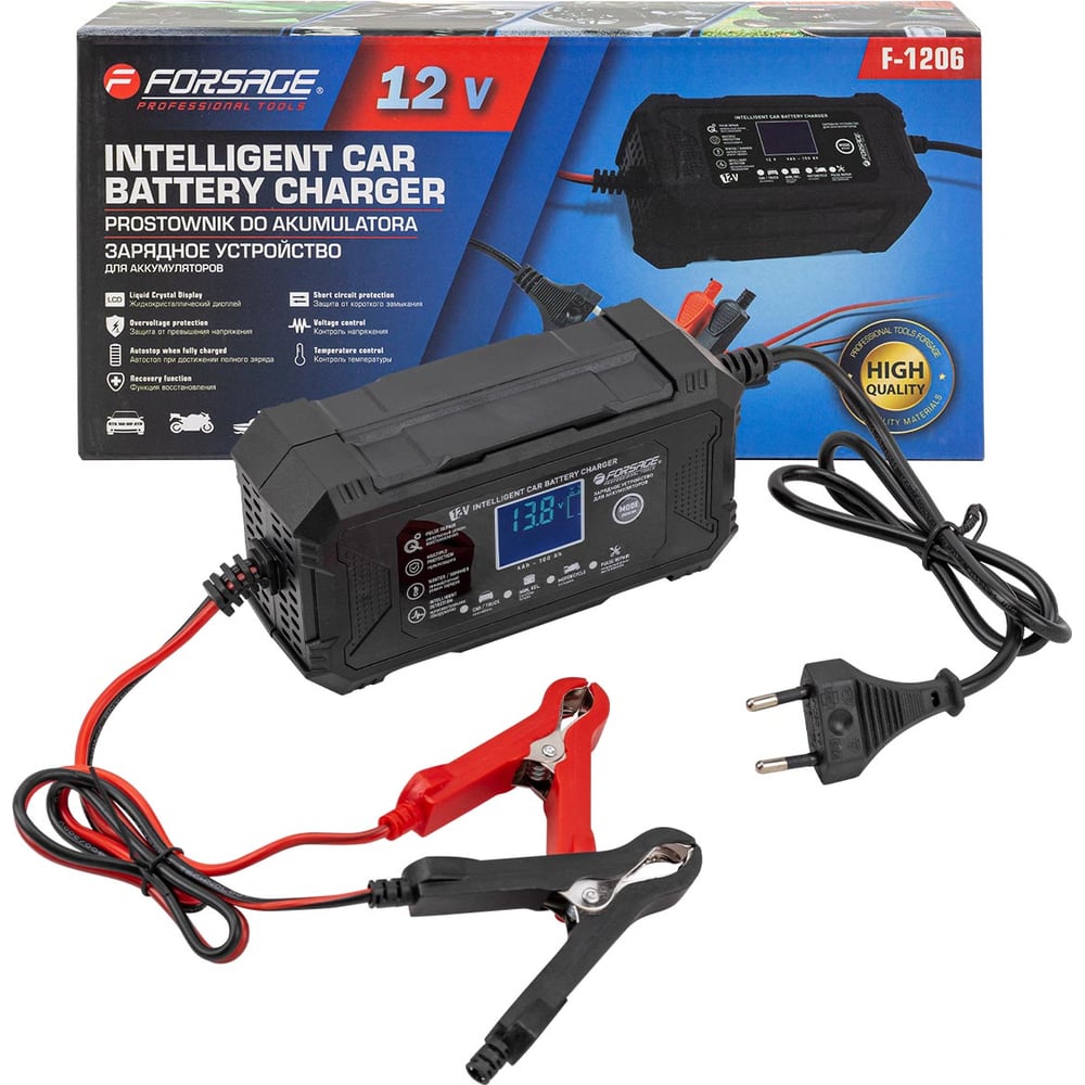 Изображение товара Импульсное зарядное устройство для акб Forsage f-1206 57835