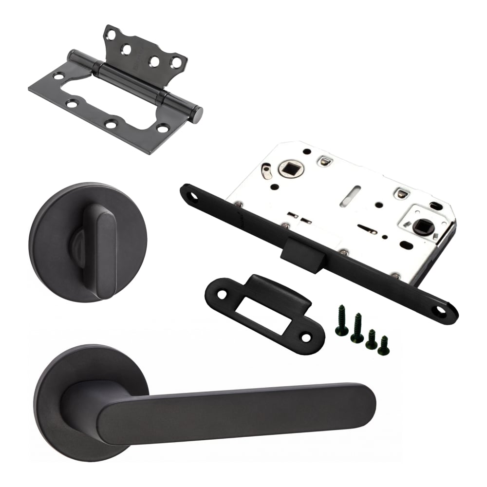 Изображение товара Комплект для межкомнатной двери PAULINIDOR 545-06 slim черный