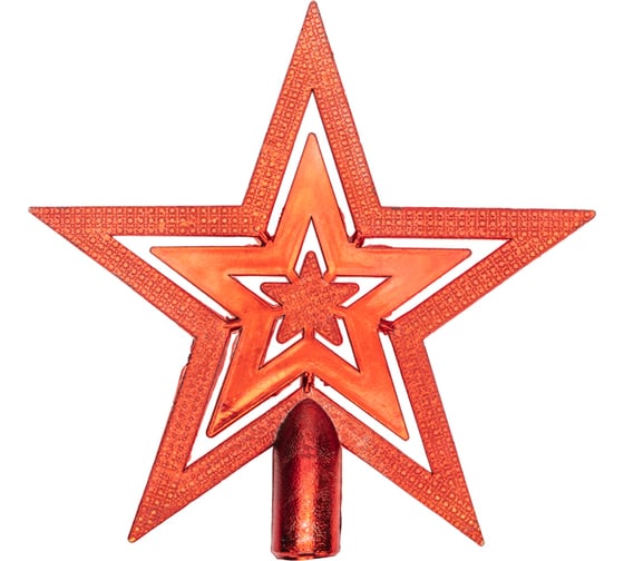 Изображение товара Верхушка на елку Neon-Night Звезда 20 см, цвет красный 501-005