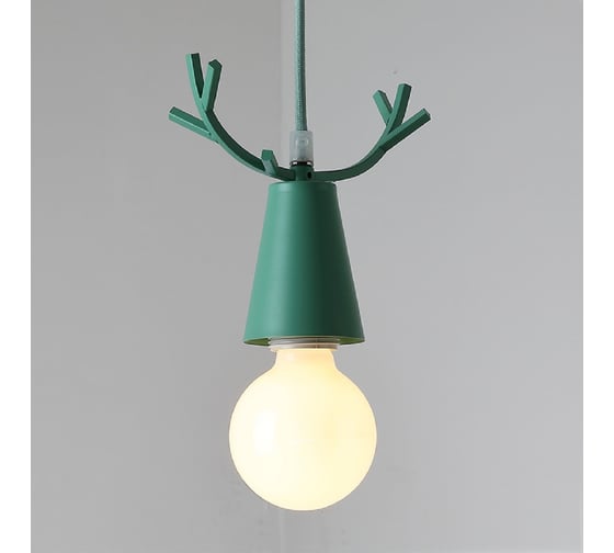 Изображение товара Подвесной светильник IMPERIUMLOFT DEER ONE Зеленый 178111-26