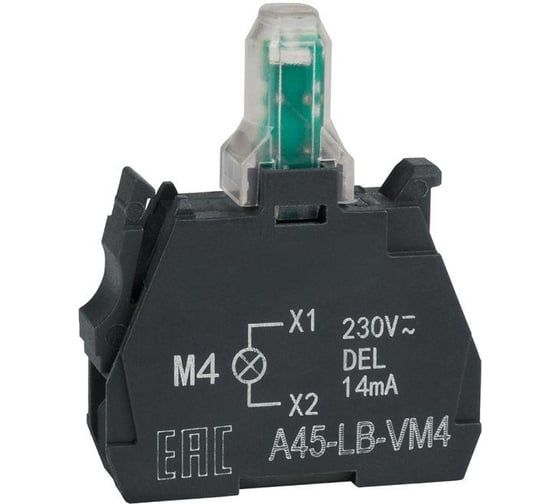 Изображение товара Световой блок КЭАЗ OptiSignal D22 A45-LB-VM4 красн. 230-240VAC ZBVM4 332209