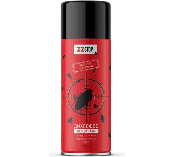 Изображение товара Инсектицидное средство INSECTALL Дихлофос 400 мл (EURASIA GP) 003140506