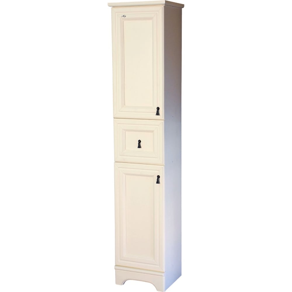 Изображение товара Шкаф-пенал Misty Лувр 35 слоновая кость современная классика