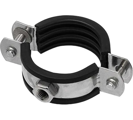 Изображение товара Нержавеющий сантехнический хомут KREPFIELD 40-43 мм, 1 1/4, rsk-e, А4, 4 шт. RSKEХОМУТ4043А4-4