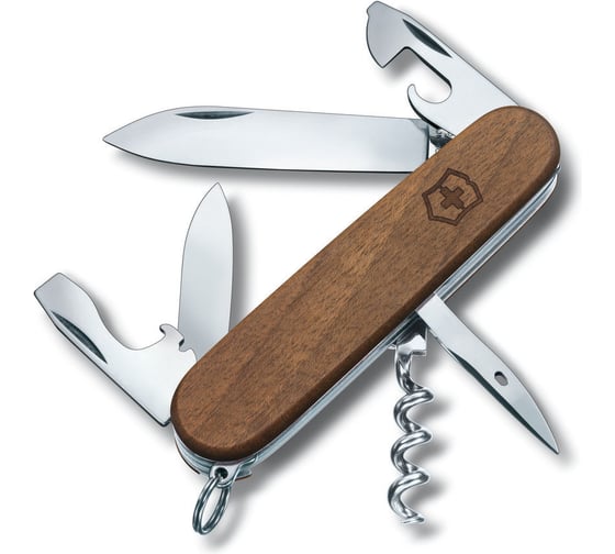 Изображение товара Нож Victorinox Spartan Wood 91 мм, 10 функций, дерево 1.3601.63