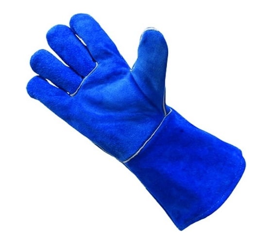 Изображение товара Краги сварщика Honeywell Blue Welding термостойкий спилок, усиленные, р-р 9 2000044-9