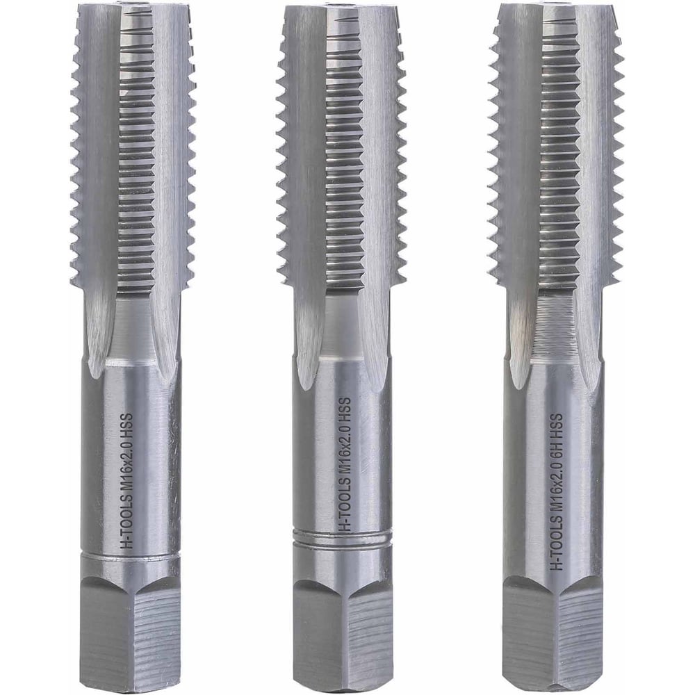 Изображение товара Набор метчиков H-Tools М16 шаг 2.0мм Вакуумный м25427