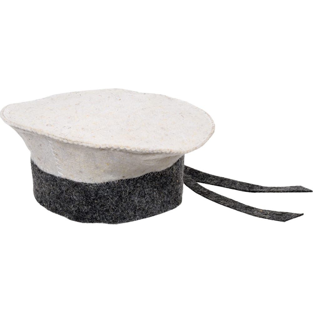 Шапка Hot Pot шапка для бани войлок коричневая банные штучки старший по бане 41 414