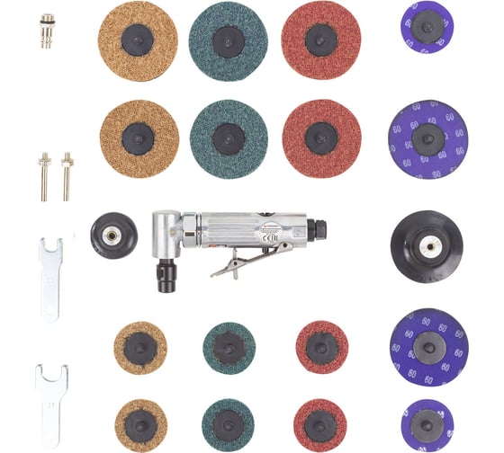Изображение товара Пневмозачистная машинка с комплектом аксессуаров Forsage F-ST-7733MK(51976)