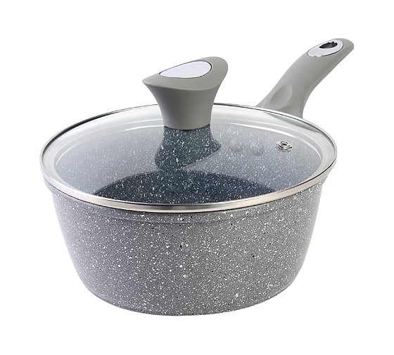 Изображение товара Ковш с крышкой MAYER&BOCH 1.7 л, 18 см, из алюминия, с антипригарным покрытием 25076
