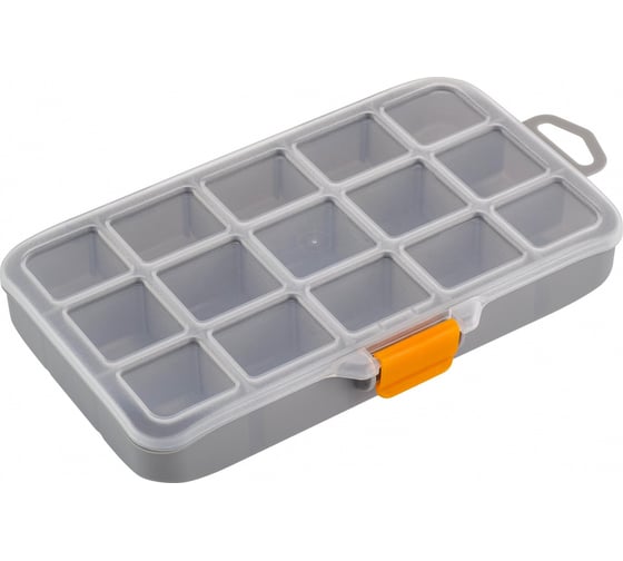 Изображение товара Органайзер для мелочей Blocker expert 20,5x13x3,3 см серо-свинцовый/оранжевый 33753