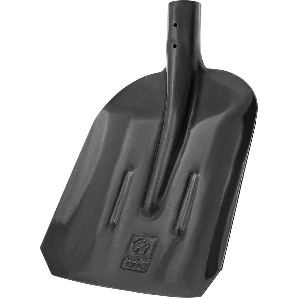 Изображение товара Лопата совковая СИБРТЕХ 235х285 мм, ребра жесткости, без черенка, Россия, 61471