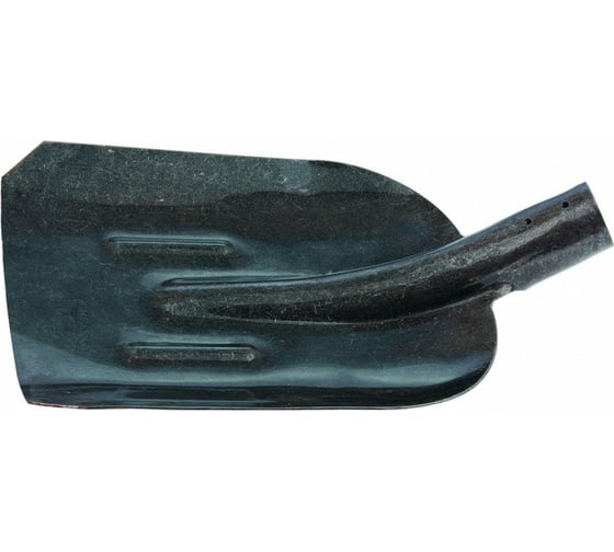 Изображение товара Совковая лопата СИБРТЕХ с ребром жесткости, рельсовая сталь, без черенка Россия 61471