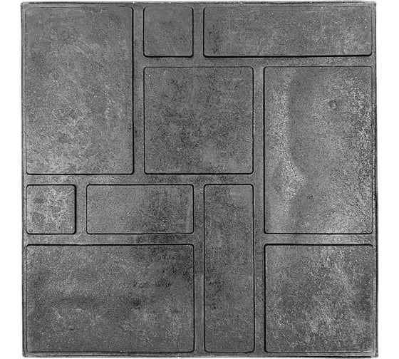 Изображение товара Тротуарная плитка Технология 333x333x35 мм, КОМПОЗИТ, антрацит (темно-серая) 00-00007618