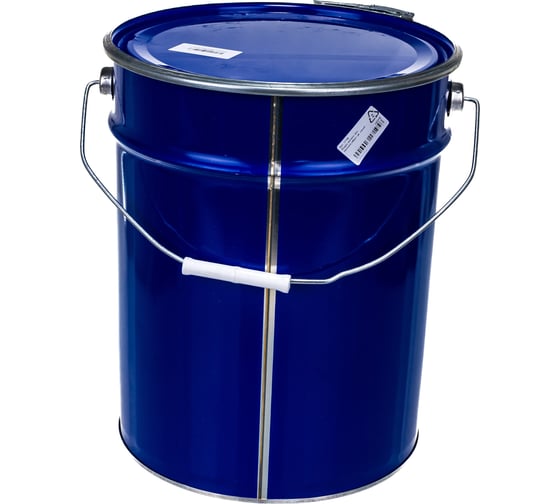 Изображение товара Металлическое ведро ТАРА 20л, синий, крышка-обруч 17195