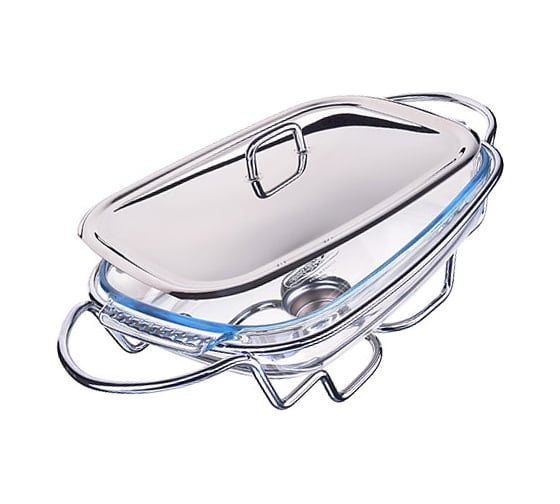 Изображение товара Фондюшница MAYER&BOCH 1.5 л, из нержавеющей стали, с 1 свечой 20880