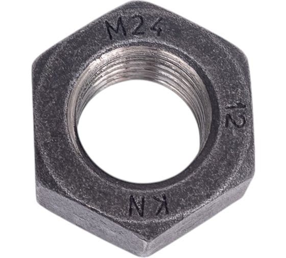 Изображение товара Высокопрочная гайка DINFIX M 24, класс прочности 12, DIN 934, 50 шт. 00-0004263
