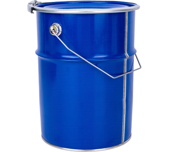 Изображение товара Металлическое ведро Тара.ру 5 л, синее, крышка-обруч 17685