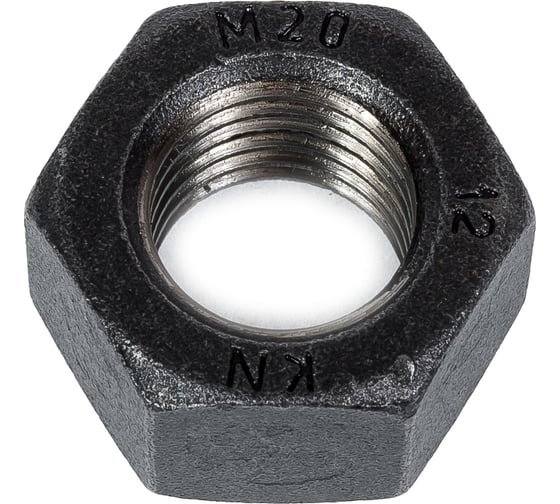 Изображение товара Высокопрочная гайка DINFIX M 20, класс прочности 12, DIN 934, 50 шт. 00-0004257