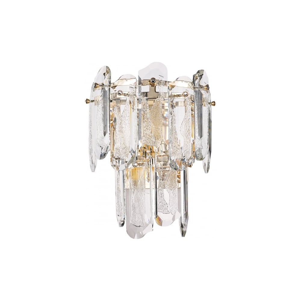 Изображение товара Бра ODEON LIGHT BULLON 5069/2W металлическое с хрусталем неоклассика золото