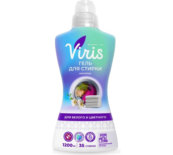 Изображение товара Гель для стирки Viridi Group viris universal, 1200 мл УТ-00014986