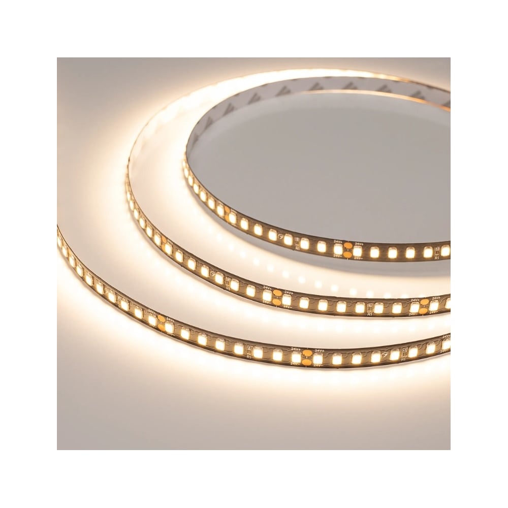 Изображение товара Светодиодная лента Arlight RT-A160-BLACK-8mm 24V 3000K 5м высокая яркость