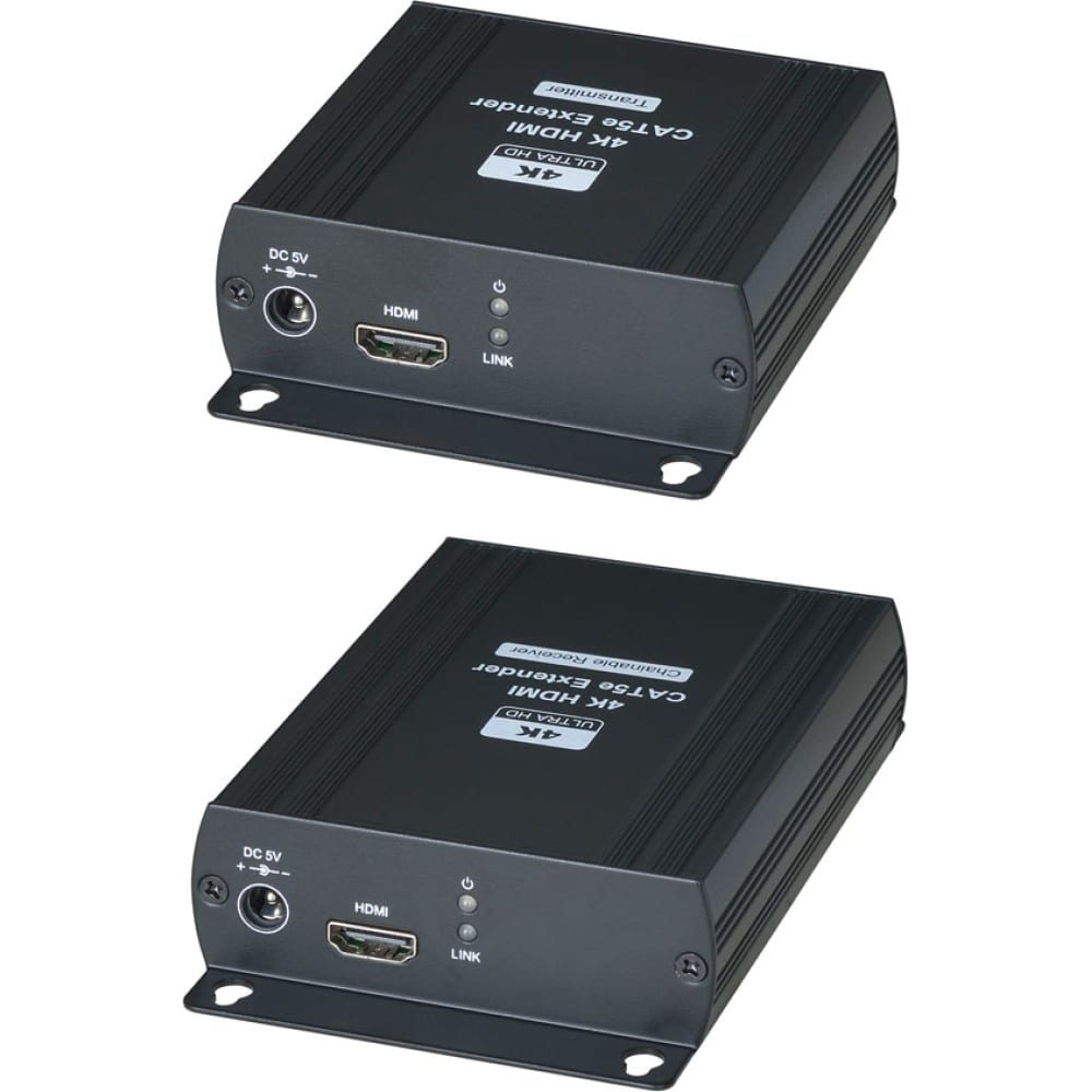 Комплект для передачи HDMI сигнала по одному кабелю витой пары SC&T инструмент для заделки витой пары ht 314b cabeus
