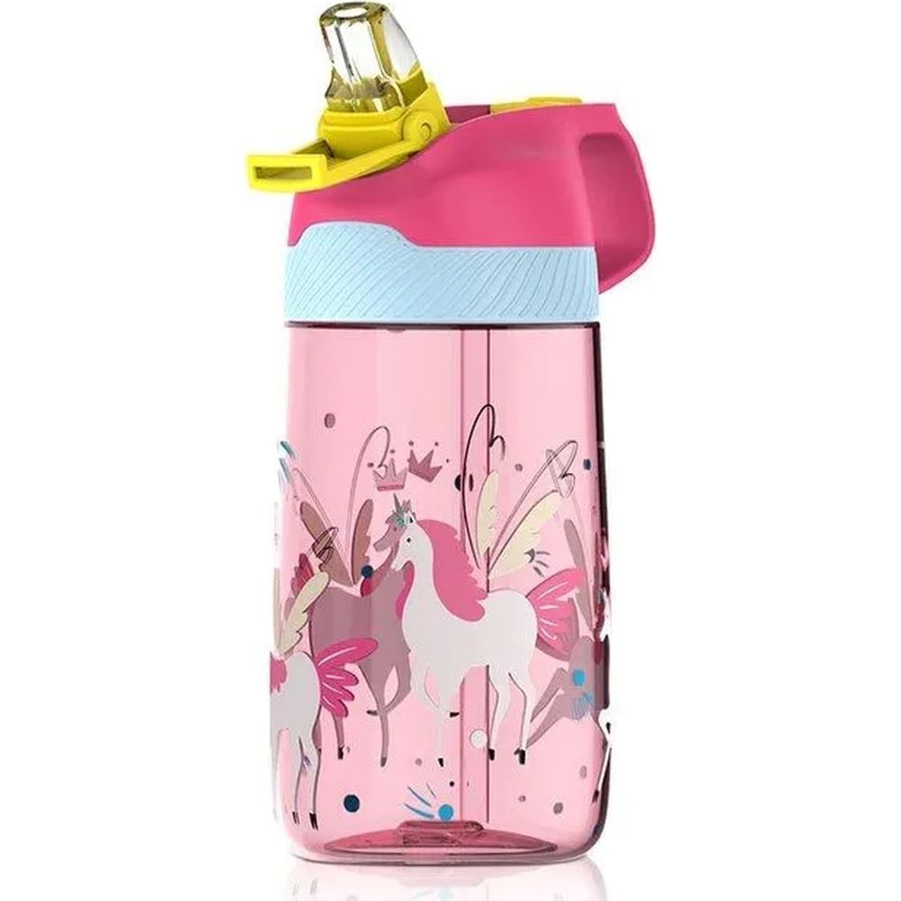 Изображение товара Пластиковая детская бутылка FJBOTTLE KJ-YY450 единорог 0.450 л