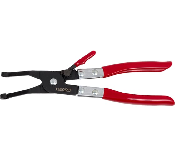 Изображение товара Клещи загнутые для снятия пружинных хомутов СОРОКИН, набор 11 предметов 40.96