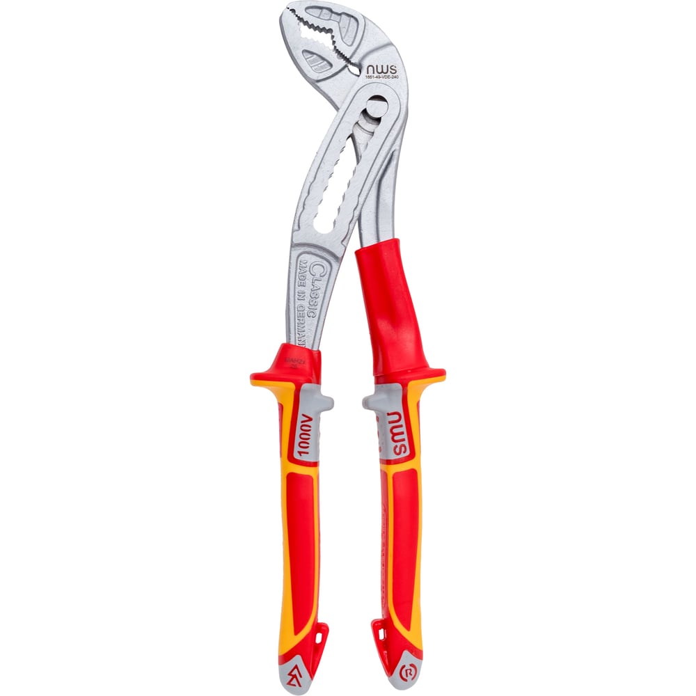 Изображение товара Переставные диэлектрические клещи NWS ClassicPlus 1000В, длина 240 мм