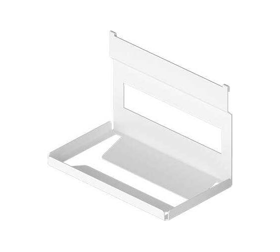 Изображение товара Держатель для бумажных полотенец MAKMART 256x150x197 мм, отделка белый бархат, матовый RS.1A.3010.9016