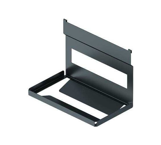 Изображение товара Держатель для бумажных полотенец MAKMART 256x150x197 мм, отделка черный бархат, матовый RS.1A.3010.9005