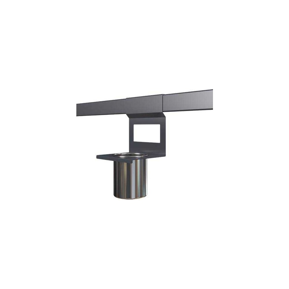 Изображение товара Держатель для стакана MAKMART 160x130x180мм черный металлопластик