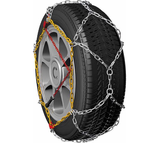 Изображение товара Цепи противоскольжения СОРОКИН, 12 мм., 165/70 R14-190/55 R14 28.3