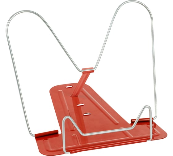 Изображение товара Подставка для книг СТАММ, металлическая, красная ПКМ-31244