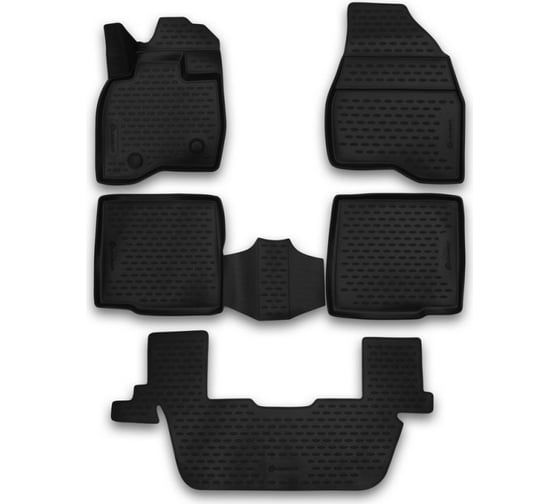 Изображение товара Коврики в салон Element Ford Explorer, 2015-, 3D, 5 шт. ЕLEMENT3D1676210k