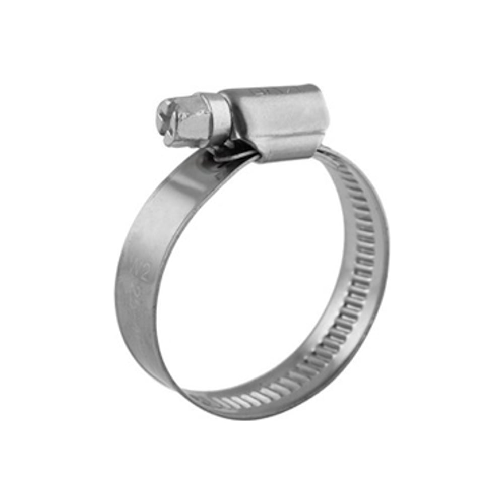 Изображение товара Червячный хомут REXANT 110-130/12-0.8 мм из нержавеющей стали 10 шт