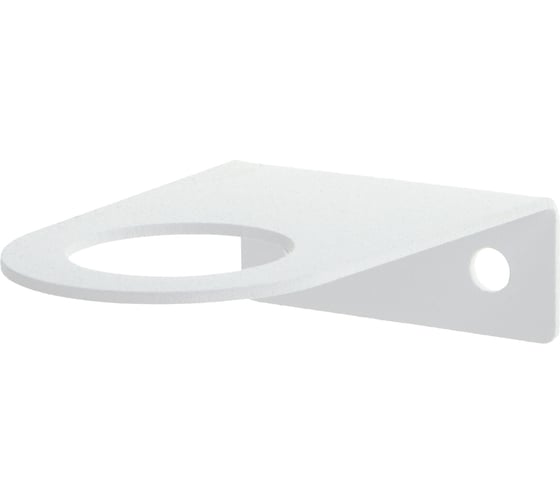 Изображение товара Держатель дозатора для жидкого мыла и шампуней EMBODIMENT настенный, белый EMB-SOAP-W1-W