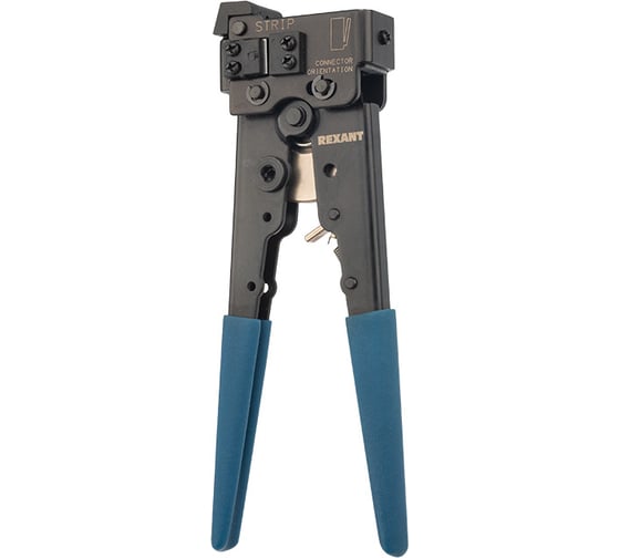 Изображение товара Кримпер REXANT HT-808 PROFI для обжима торцевой 8P8C 12-3453