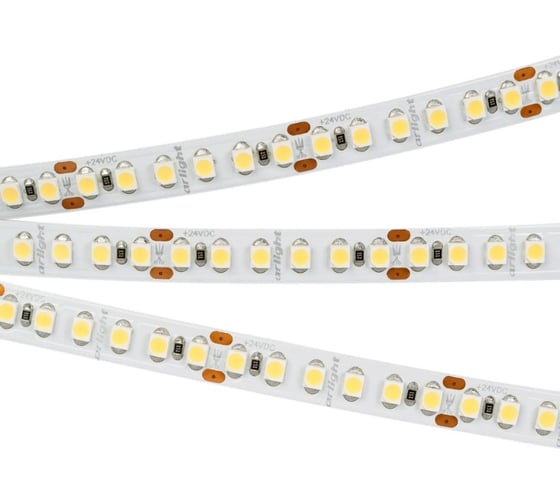 Изображение товара Светодиодная лента Arlight RT-A180-8mm, 24V, Warm3500 5м 040549