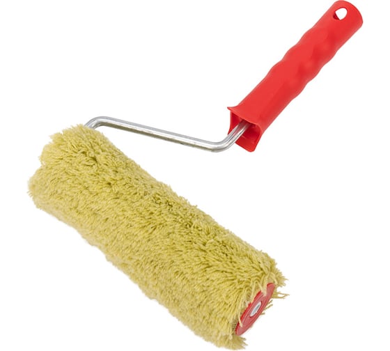 Изображение товара Валик REXANT полиакрил, ворс 18 мм, ширина ролика 180 мм, диам. 42 мм, бюгель 8 мм серия Мастер 89-0001