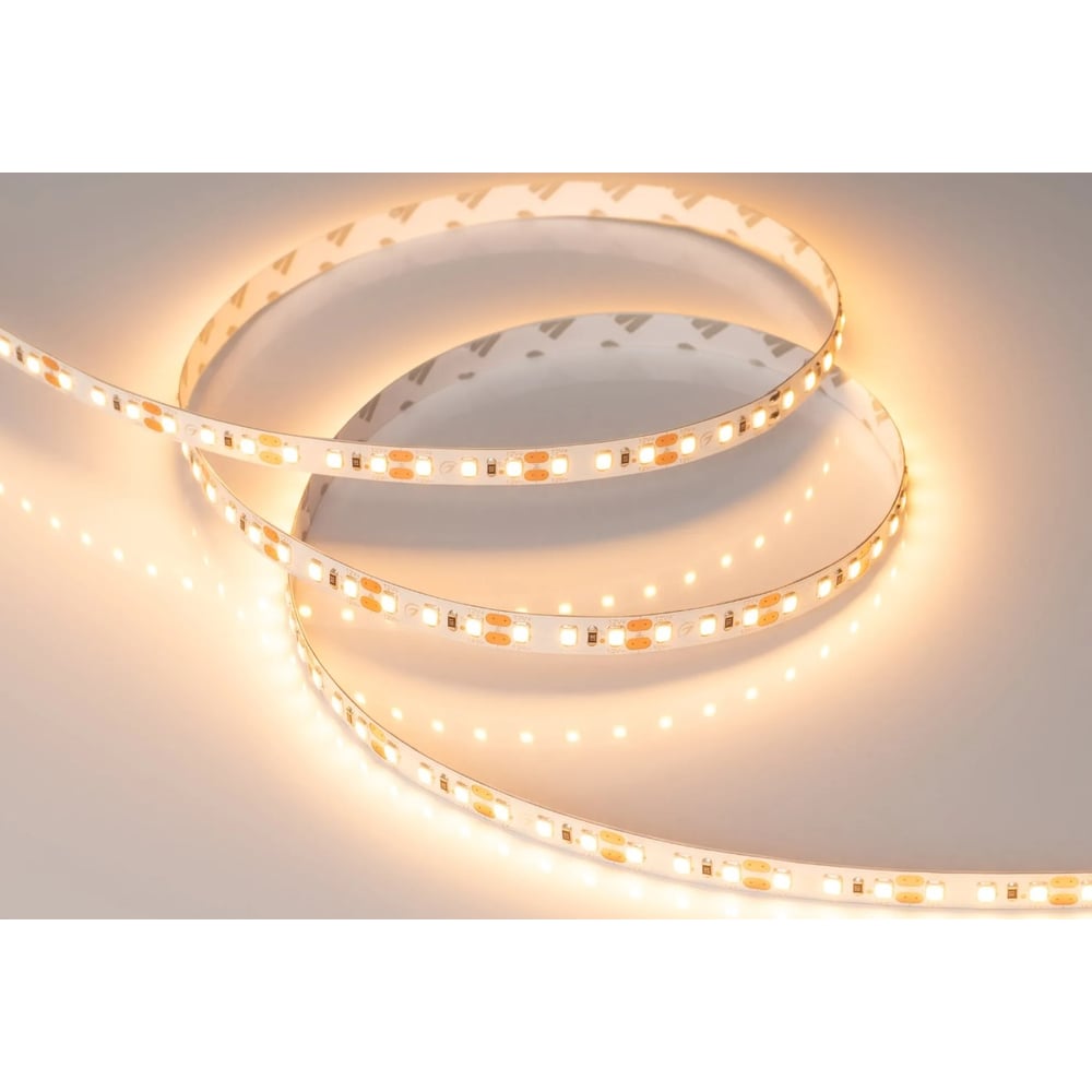 Изображение товара Светодиодная лента Arlight RT-A120-8mm, 12V, теплый белый, 5 метров