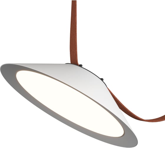 Изображение товара Трековый светильник ST luce белый led 1x12w 3000k 680lm d300xh71 48v, ST454.536.12