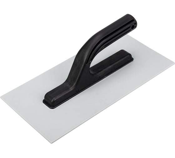 Изображение товара Пластиковая гладилка REXANT для декоративных работ, 140х280 мм, пластиковая ручка 89-0256