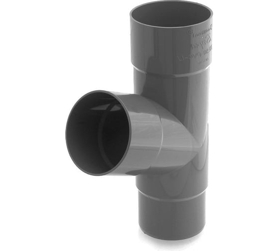 Изображение товара Тройник BRYZA 90/90/90 мм графит 62-174