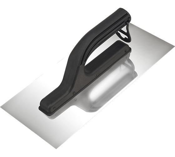 Изображение товара Нержавеющая гладилка REXANT 130х270 мм, пластиковая ручка 89-0251