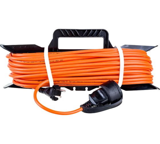 Изображение товара Силовой удлинитель ЭРА UFx-1-2x1.0-40m-IP44 на рамке, без заземления, 1 гнездо, 40м, ПВС 2х1 Б0046824