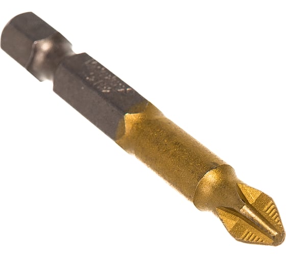 Изображение товара Бита магнитная Philips (2 шт; 50 мм; Ph2; 1/4; titan) МастерАлмаз 10501014