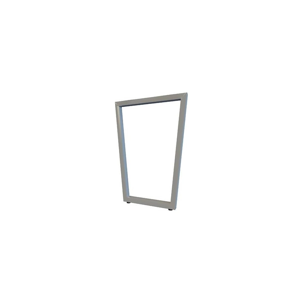 Изображение товара V-образная опора для стола MAKMART Лиссабон-ТC нержавеющая сталь, регулируемая, нагрузка 150 кг